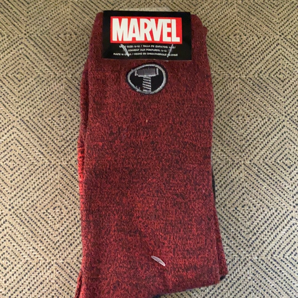 ~Marvel~ 2 Pairs of Marvel Thor Socks
